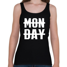 PRINTFASHION MONDAY - Női atléta - Fekete