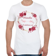 PRINTFASHION Mónika - Férfi póló - Fehér férfi póló