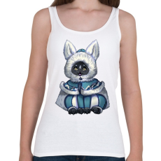 PRINTFASHION Monster Hunter Palico - Női atléta - Fehér