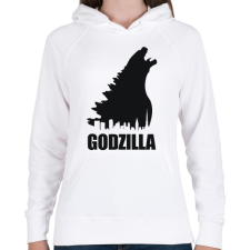 PRINTFASHION Monster - Női kapucnis pulóver - Fehér női pulóver, kardigán