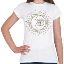 PRINTFASHION Moon&Eye - Női póló - Fehér női póló
