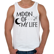 PRINTFASHION Moon Of My Life - Férfi atléta - Fehér atléta, trikó
