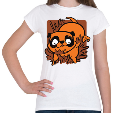 PRINTFASHION Mopsz - Női póló - Fehér női póló