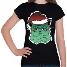 PRINTFASHION morcos macsek - Női póló - Fekete
