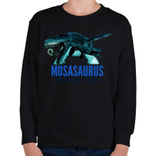 PRINTFASHION MOSASAURUS - Gyerek pulóver - Fekete gyerek pulóver, kardigán