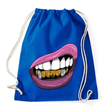 PRINTFASHION Mosolygó Gagnsta - Sportzsák, Tornazsák - Bright royal tornazsák