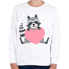 PRINTFASHION Mosómaci - Gyerek pulóver - Fehér
