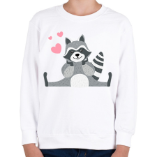 PRINTFASHION Mosómaci - Gyerek pulóver - Fehér gyerek pulóver, kardigán