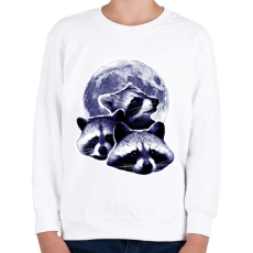 PRINTFASHION Mosómedvék - Gyerek pulóver - Fehér