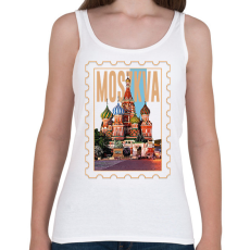 PRINTFASHION Moszkva - Női atléta - Fehér