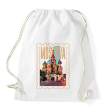 PRINTFASHION Moszkva - Sportzsák, Tornazsák - Fehér tornazsák