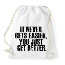 PRINTFASHION Motivation - Sportzsák, Tornazsák - Fehér tornazsák