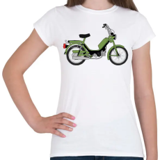 PRINTFASHION Motor  - Női póló - Fehér