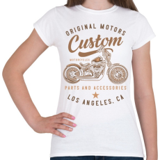 PRINTFASHION Motoros 04 - Original Motors - Női póló - Fehér