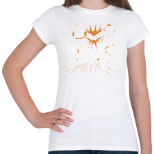 PRINTFASHION Motoros barátság - Női póló - Fehér női póló