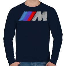 PRINTFASHION Motorsports - Férfi pulóver - Sötétkék