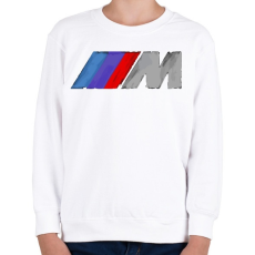 PRINTFASHION Motorsports - Gyerek pulóver - Fehér