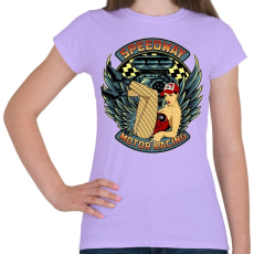 PRINTFASHION Motorverseny - Női póló - Viola