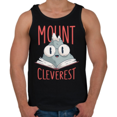 PRINTFASHION Mount Cleverest - Férfi atléta - Fekete