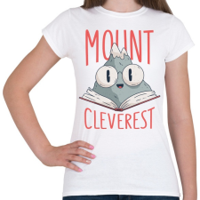 PRINTFASHION Mount Cleverest - Női póló - Fehér női póló
