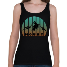 PRINTFASHION MOUNT - Női atléta - Fekete