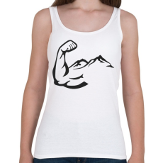 PRINTFASHION Mountain Bici - Női atléta - Fehér