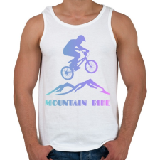 PRINTFASHION mountain bike - Férfi atléta - Fehér atléta, trikó