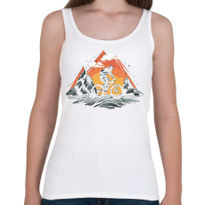 PRINTFASHION Mountain bike - Női atléta - Fehér