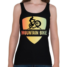 PRINTFASHION MOUNTAIN BIKE - Női atléta - Fekete női trikó