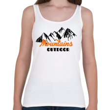 PRINTFASHION Mountain  - Női atléta - Fehér női trikó