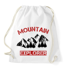PRINTFASHION Mountain  - Sportzsák, Tornazsák - Fehér tornazsák