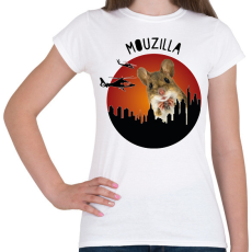 PRINTFASHION Mouzilla - Női póló - Fehér