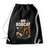PRINTFASHION Mr Bobcat - Sportzsák, Tornazsák - Fekete