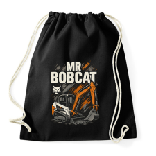 PRINTFASHION Mr Bobcat - Sportzsák, Tornazsák - Fekete tornazsák