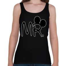 PRINTFASHION MR. - Női atléta - Fekete