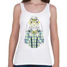PRINTFASHION Mr. Rabbit - Női atléta - Fehér