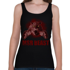 PRINTFASHION MSR BEAST - Női atléta - Fekete