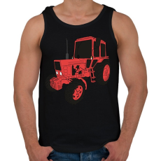 PRINTFASHION Mtz - Férfi atléta - Fekete