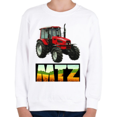 PRINTFASHION MTZ - Gyerek pulóver - Fehér