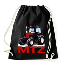 PRINTFASHION MTZ traktor - Sportzsák, Tornazsák - Fekete tornazsák