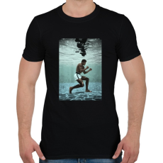 PRINTFASHION Muhammad Ali - Férfi póló - Fekete