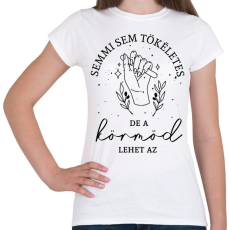 PRINTFASHION Műkörmös - Női póló - Fehér