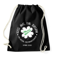 PRINTFASHION Muncie Liquors  - Sportzsák, Tornazsák - Fekete tornazsák