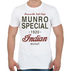 PRINTFASHION Munro special - Férfi póló - Fehér