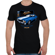 PRINTFASHION muscle car - Férfi póló - Fekete férfi póló