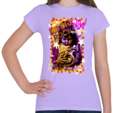 PRINTFASHION MUSIC ROCK - Női póló - Viola