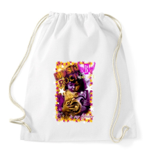 PRINTFASHION MUSIC ROCK - Sportzsák, Tornazsák - Fehér tornazsák