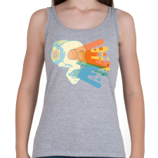 PRINTFASHION Musiclover - Női atléta - Sport szürke női trikó