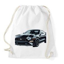 PRINTFASHION Mustang  - Sportzsák, Tornazsák - Fehér tornazsák