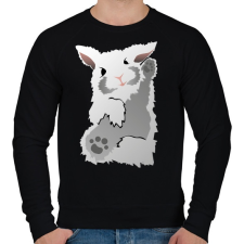 PRINTFASHION muszika - Férfi pulóver - Fekete férfi pulóver, kardigán